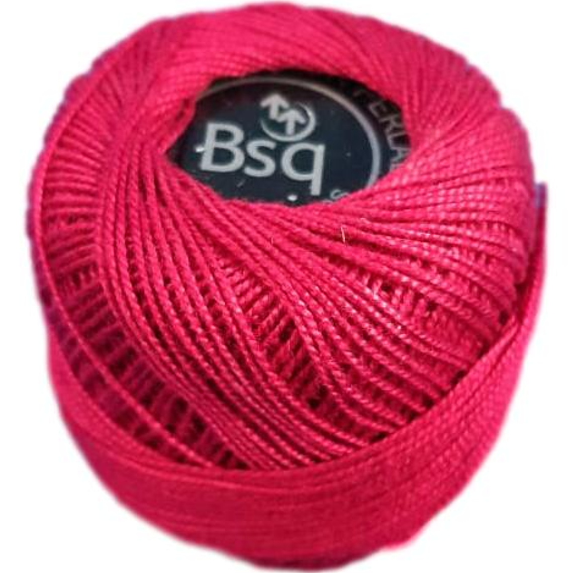 CAJA 10 UNIDADES HILO PERLE COLOR BURDEO 1