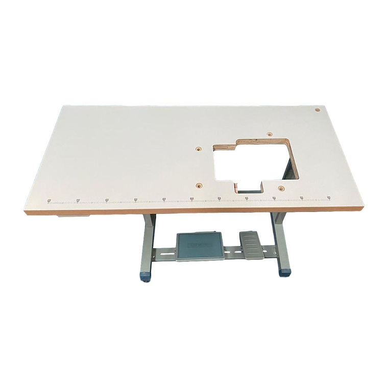 Mueble para Máquina Overlock Industrial – Motor Directo / Adaptable a Motor de Embrague 3