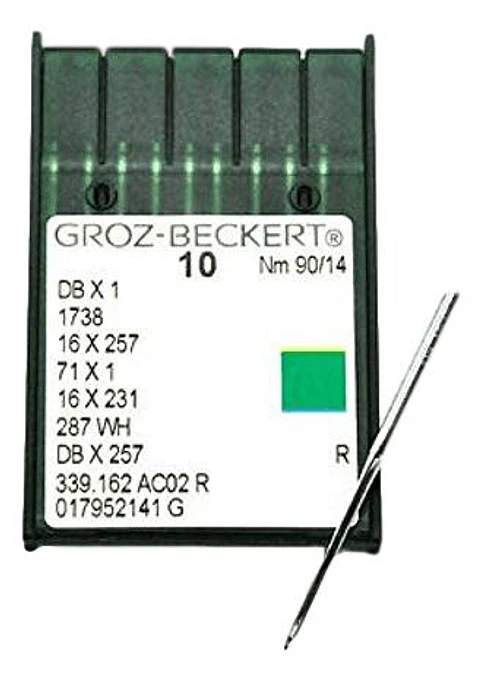 AGUJA GROZ BECKERT DBX1 - TALON DELGADO -  Regular y Ball Point – Precisión Alemana
