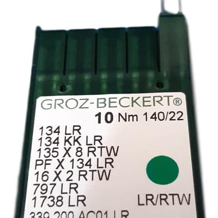 Aguja Groz-Beckert 134LR | Leather Point Industrial para Cuero y Materiales Exigentes 1