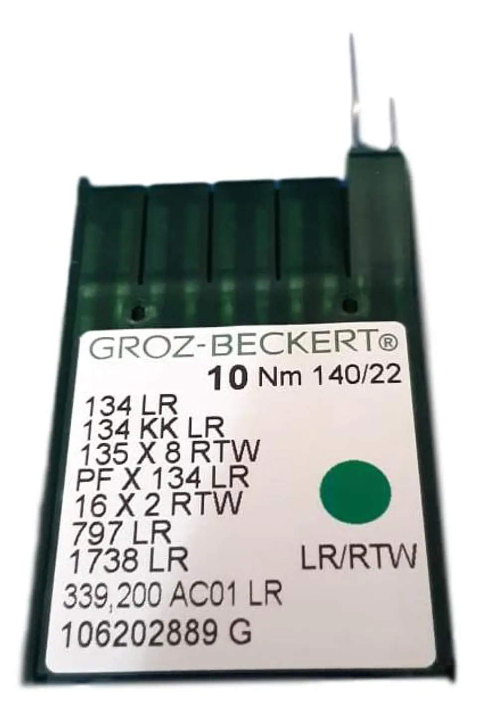 Aguja Groz-Beckert 134LR | Leather Point Industrial para Cuero y Materiales Exigentes 1