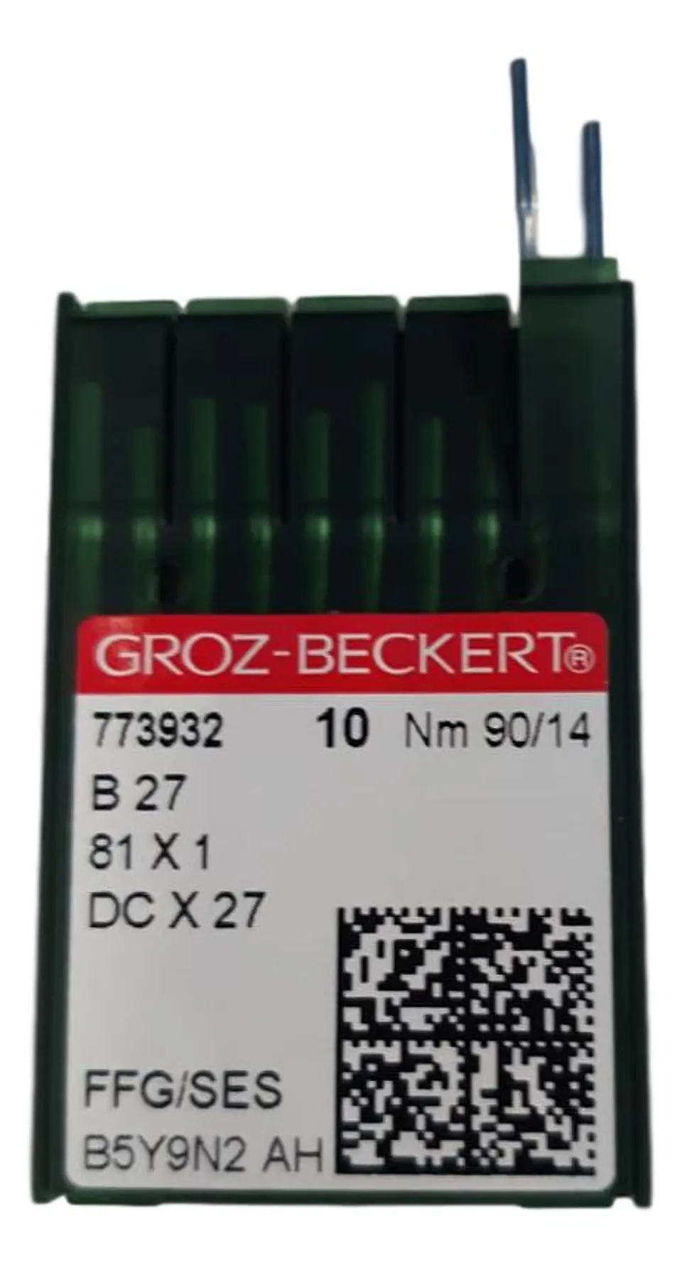 Aguja Groz-Beckert DCX27 para Overlock Industrial | Regular y Ball Point – Alta Precisión 1