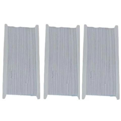 Pack de 3 Unidades Elastico Blanco 5mm x 10mt - 30mts