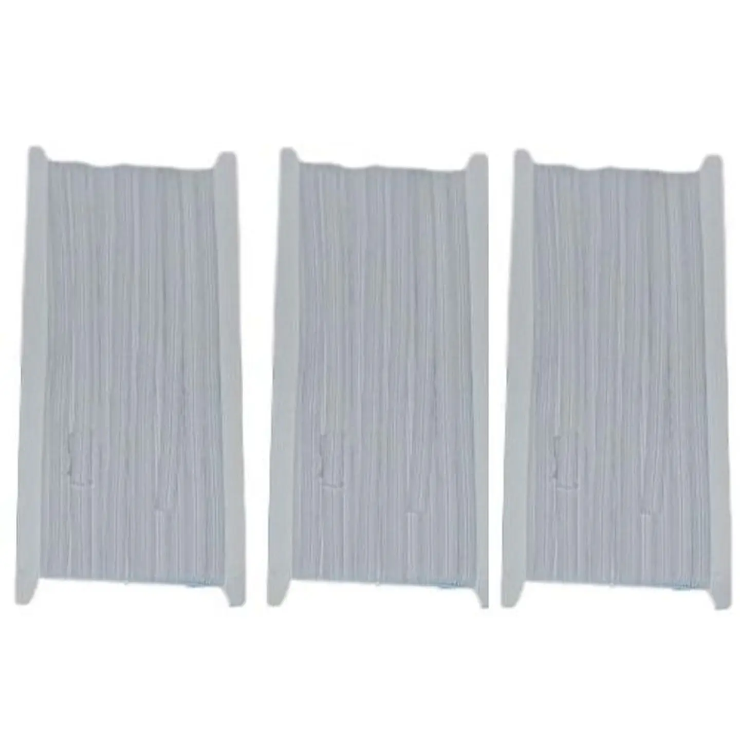 Pack de 3 Unidades Elastico Blanco 5mm x 10mt - 30mts 1