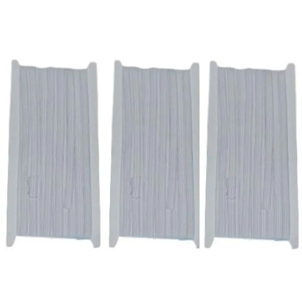 Pack de 3 Unidades Elastico Blanco 5mm x 10mt - 30mts 1