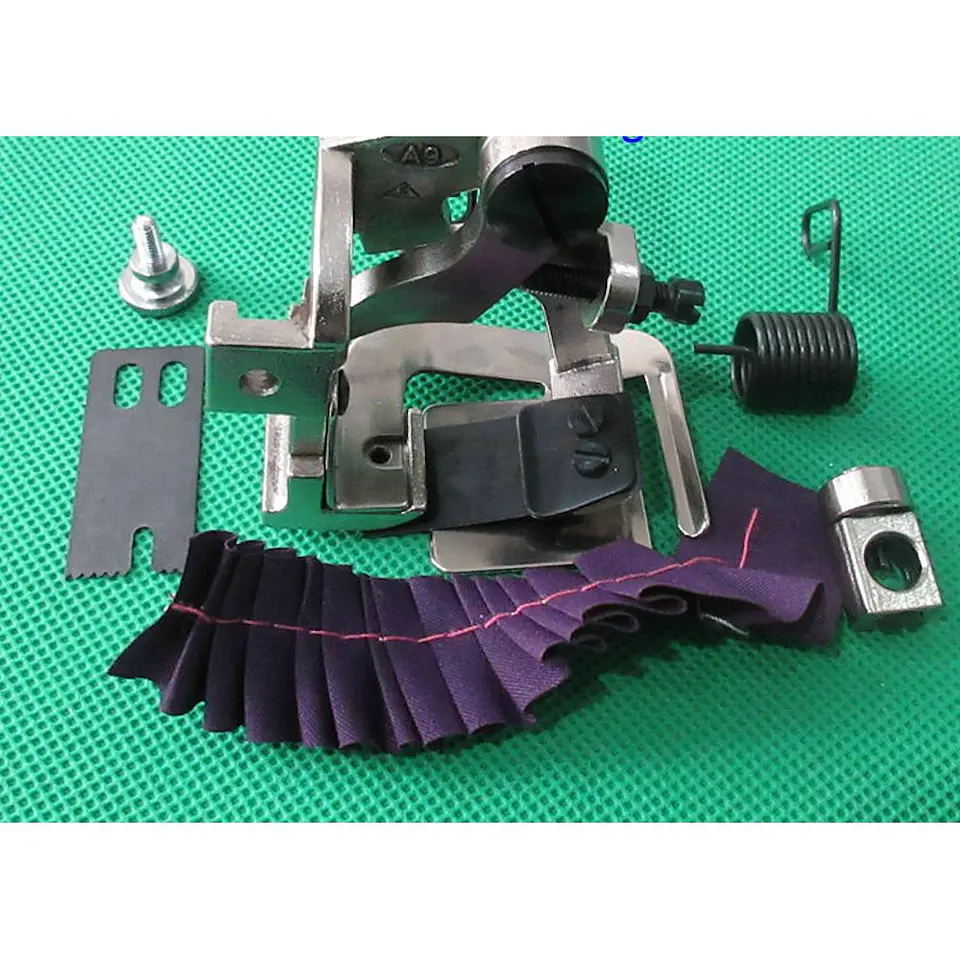 Ruffler G900E – Pie Fruncidor Plisador Talón Delgado para Máquina Recta Industrial (Juki, Brother, Singer, Consew, BSQ) 4
