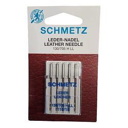 Aguja SCHMETZ 130/705 HLL #110 (110/18) – Punto de corte para cuero