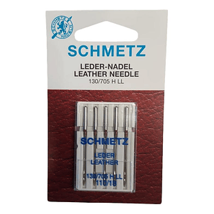 Aguja SCHMETZ 130/705 HLL #110 (110/18) – Punto de corte para cuero