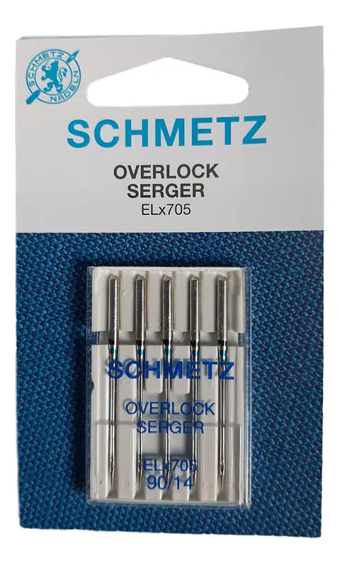 AGUJA SCHMETZ ELX705 # 90 OVERLOCK
