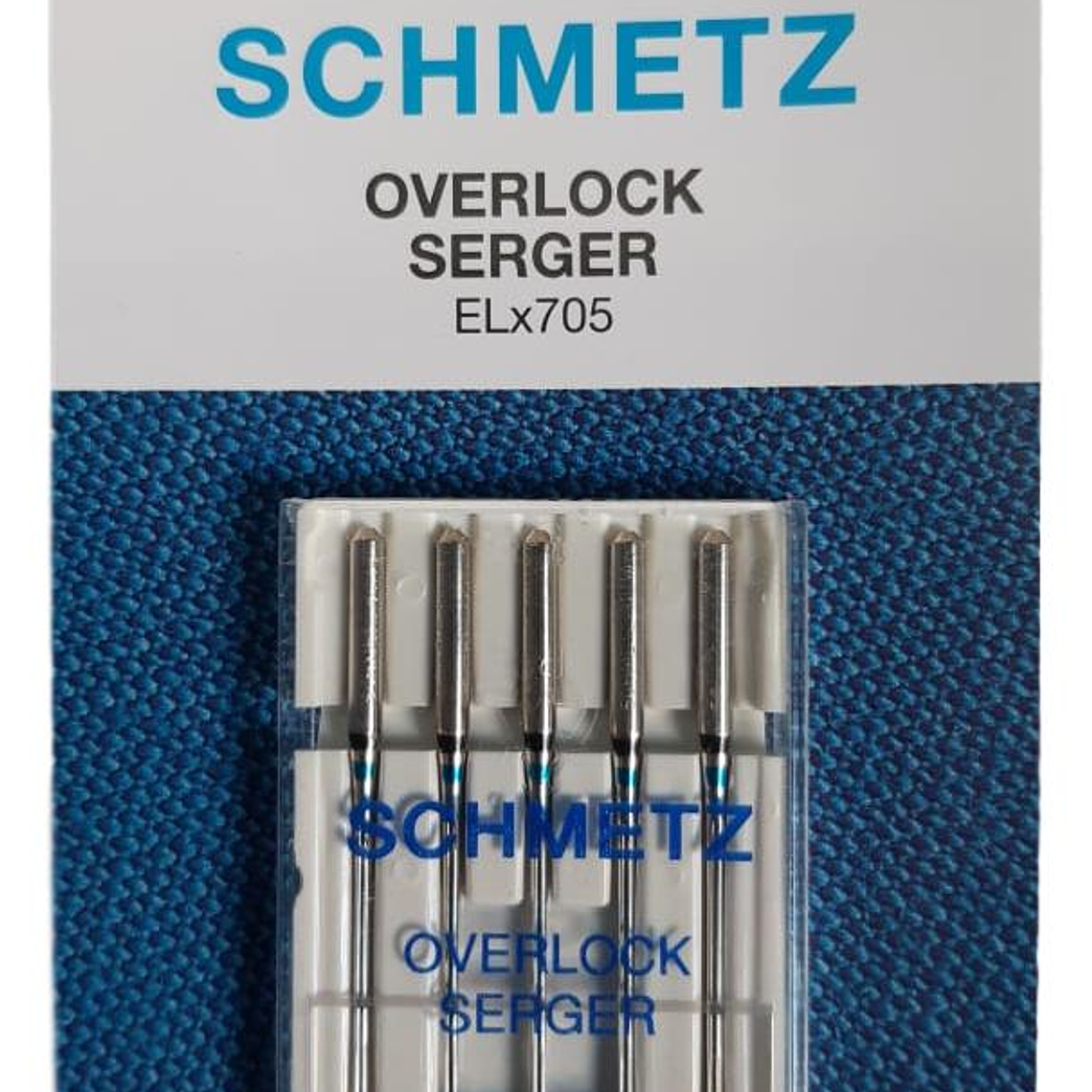 AGUJA SCHMETZ ELX705 # 90 OVERLOCK 1