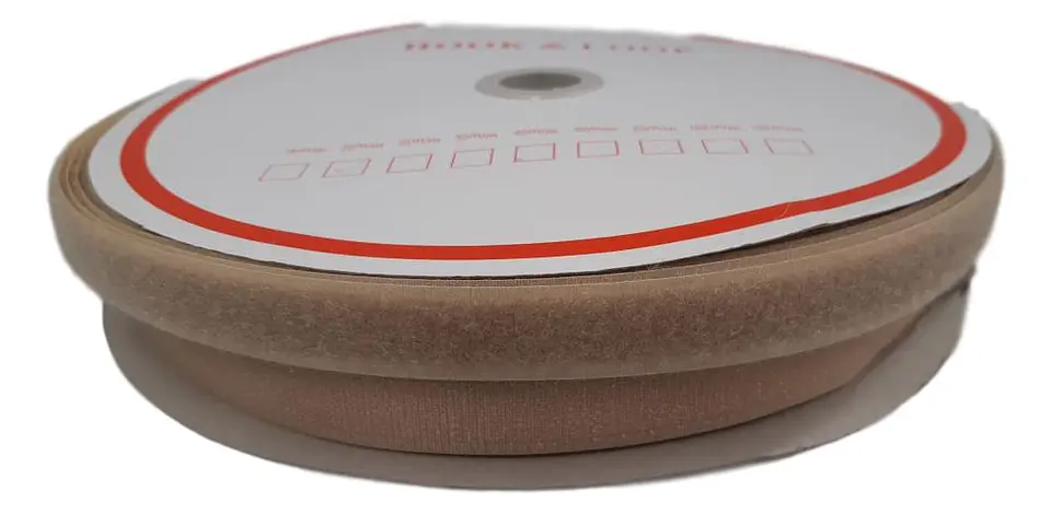 Velcro Beige  20 mm x 25 mt 1