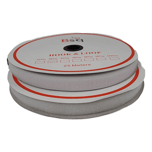 Velcro Blanco 20 mm x 25 mt