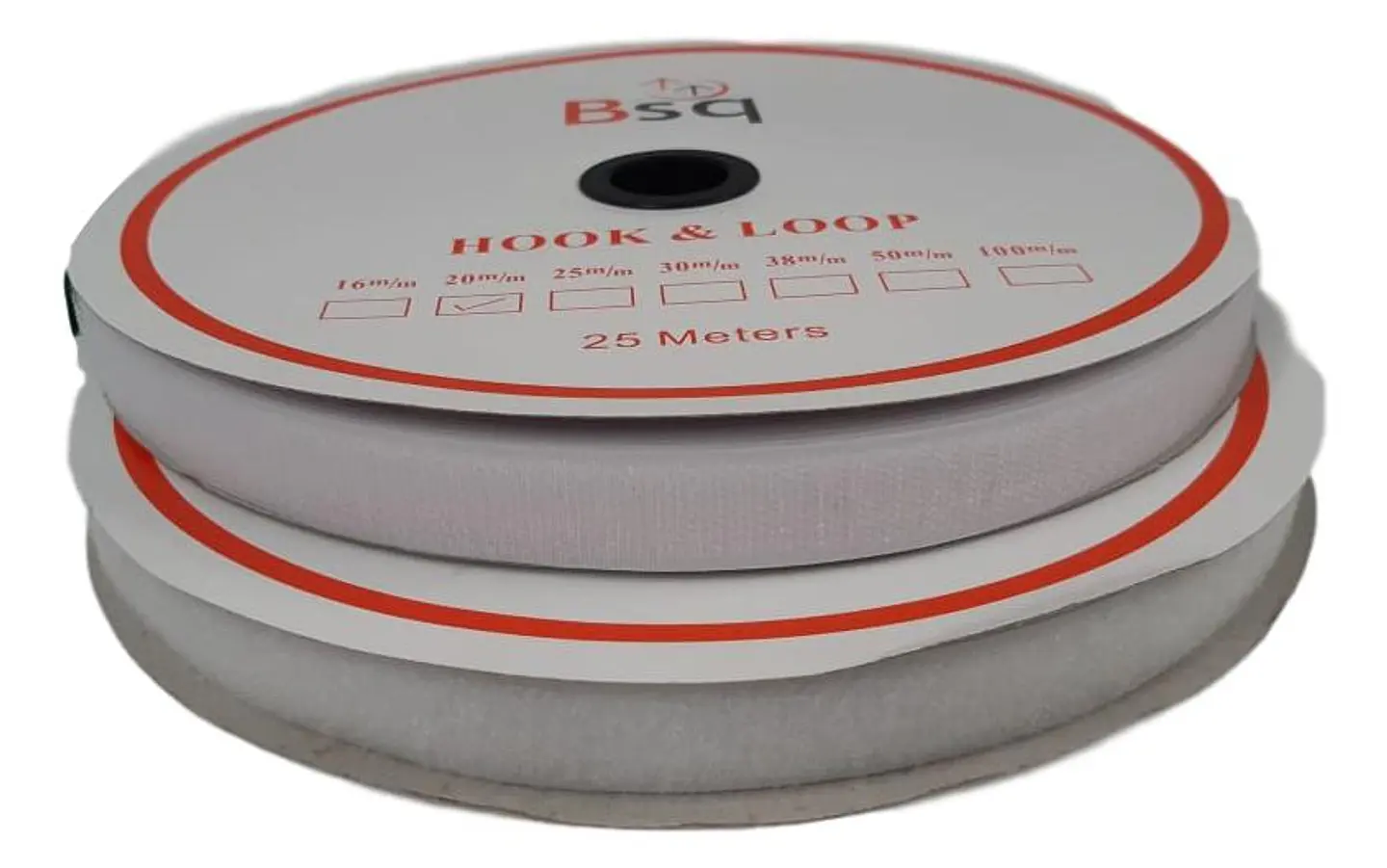 Velcro Blanco 20 mm x 25 mt 1