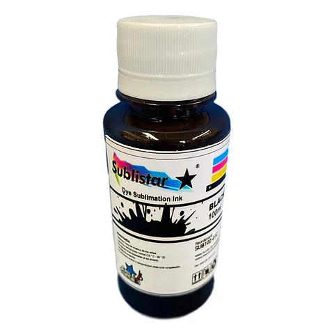 TINTA DE  SUBLIMACION  BLACK 100 CC