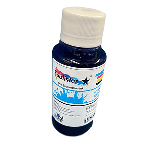 TINTA DE  SUBLIMACION  CYAN 100 CC