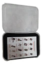 CAJA  CON 16 PRENSATELAS MAQUINAS DE COSER - Miniatura 2