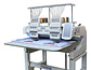 Bordadora Industrial Fortever FT-1202H – 2 Cabezales 12 Agujas | Bordado en Gorras, Uniformes y Prendas Terminadas | Área 400x500mm - Miniatura 2