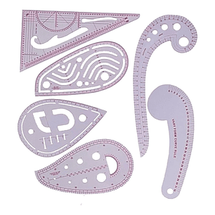 SET DE REGLAS CURVAS DE PATCHWORK