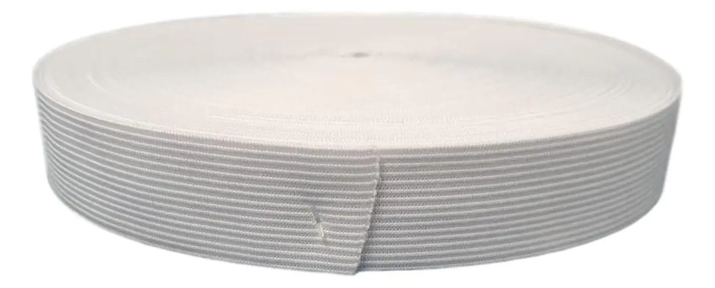 Elastico Blanco 2.5 cm - 25 Metros 1