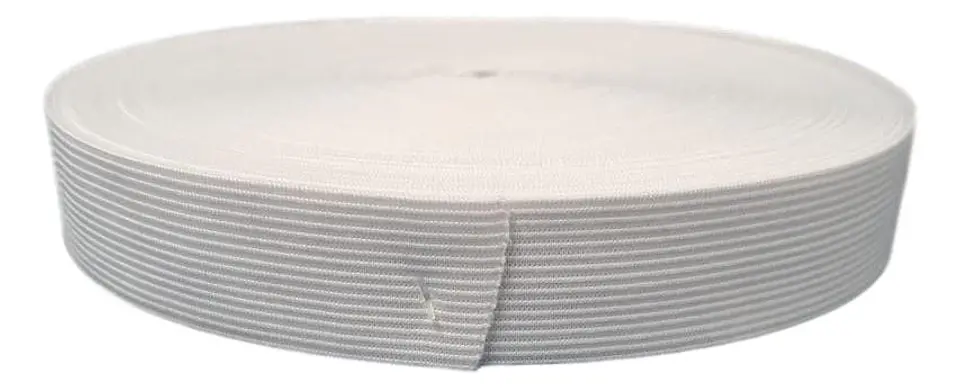 Elastico Blanco 2.5 cm - 25 Metros 1