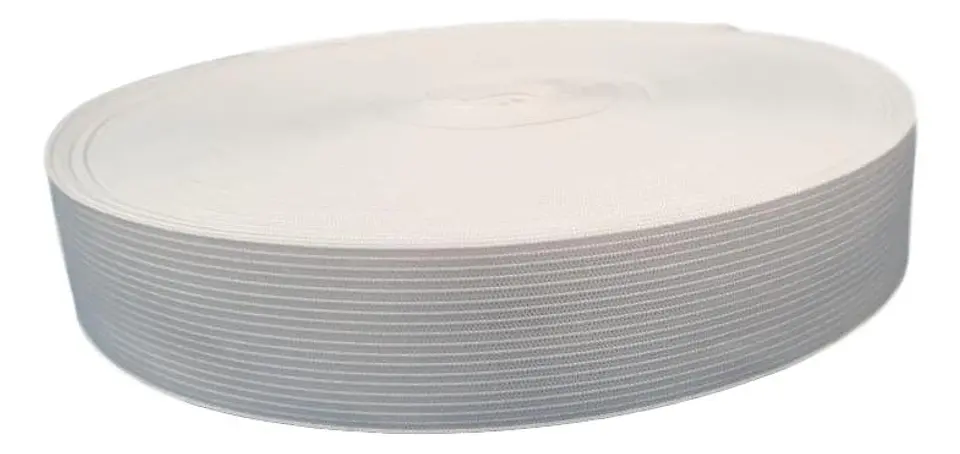 Elástico 3 cm Blanco - Pza de 25 mts para Confeccion 2
