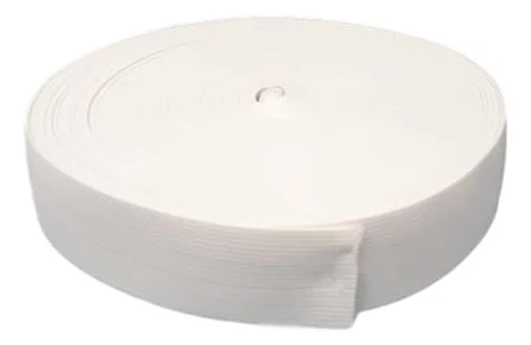 Cinta Elástica 3.5 cm Blanco - 25 mts