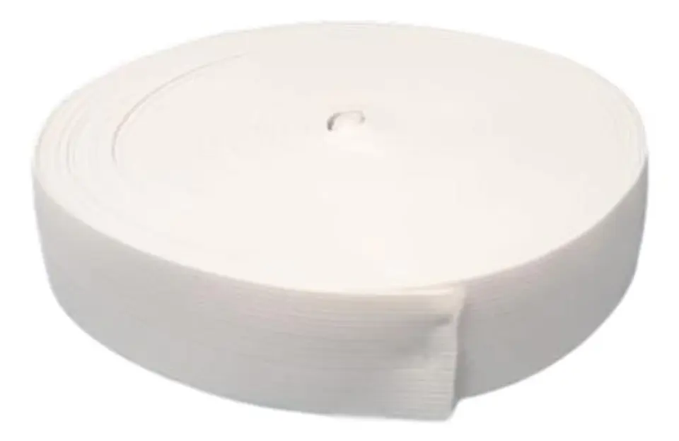 Cinta Elástica 3.5 cm Blanco - 25 mts 1