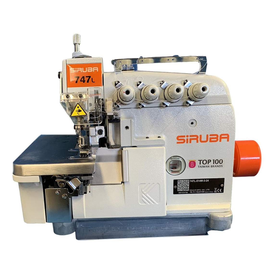 OVERLOCK SIRUBA MOD 747L-514M3-24 - 4 HILOS 2