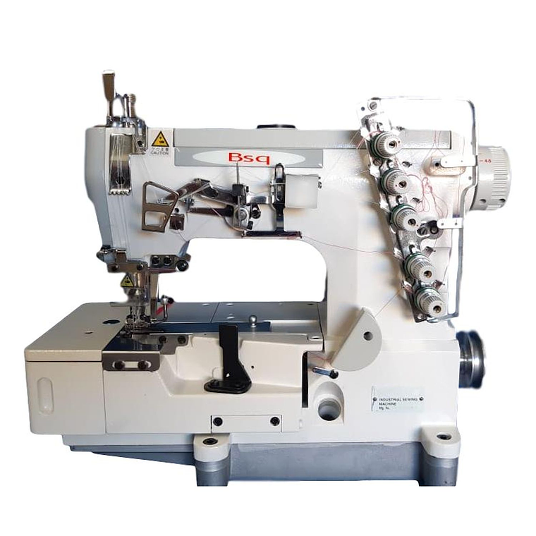 Colleretera Industrial BSQ GK31016-02BB – 3 Agujas 5 Hilos 5000 PPM Completa 1