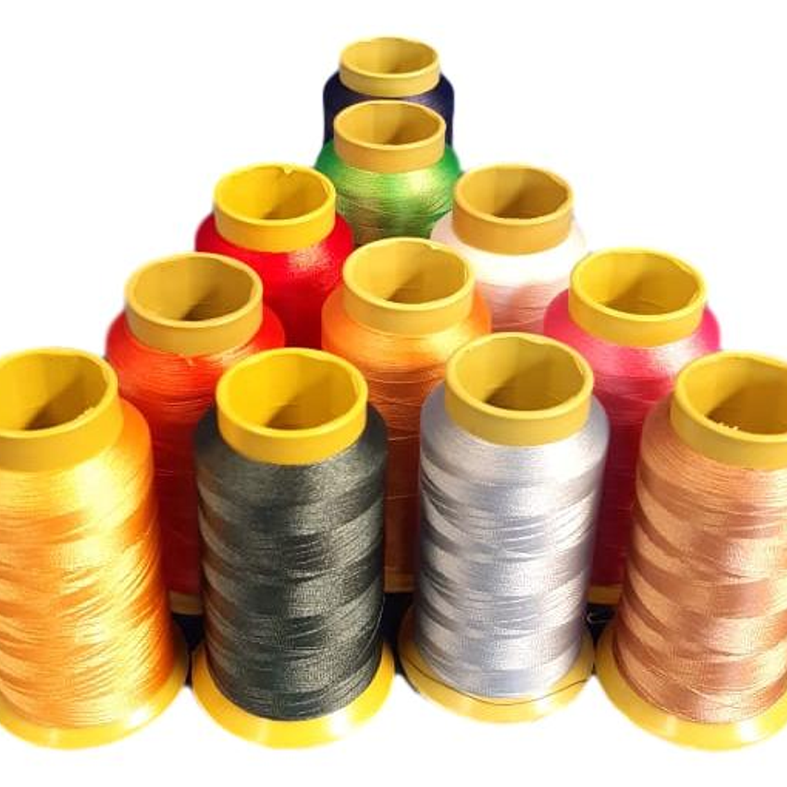 PACK 11 UNIDADES - HILO DE BORDAR LUMINA 1000 MTS - TITULO 120 1