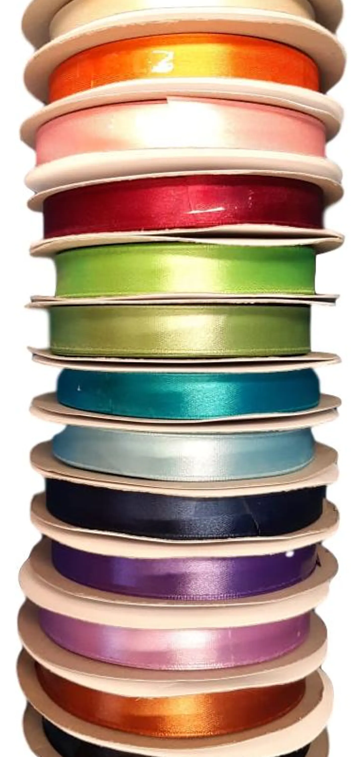 PACK 13 UNIDADES - CINTA SATIN DE 15 MM X50 MT  2