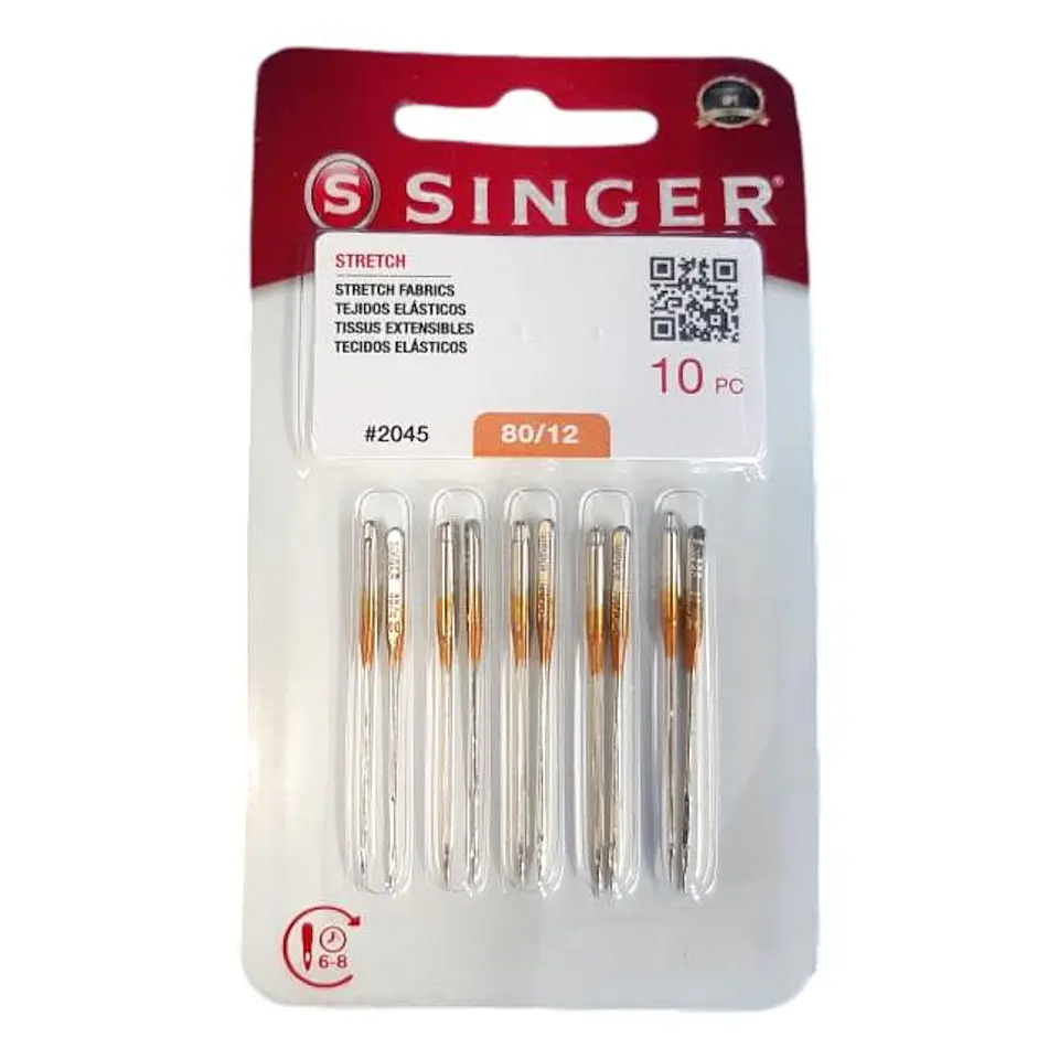 Aguja Singer 2045 #11-80 - Blister 10 Unid 1