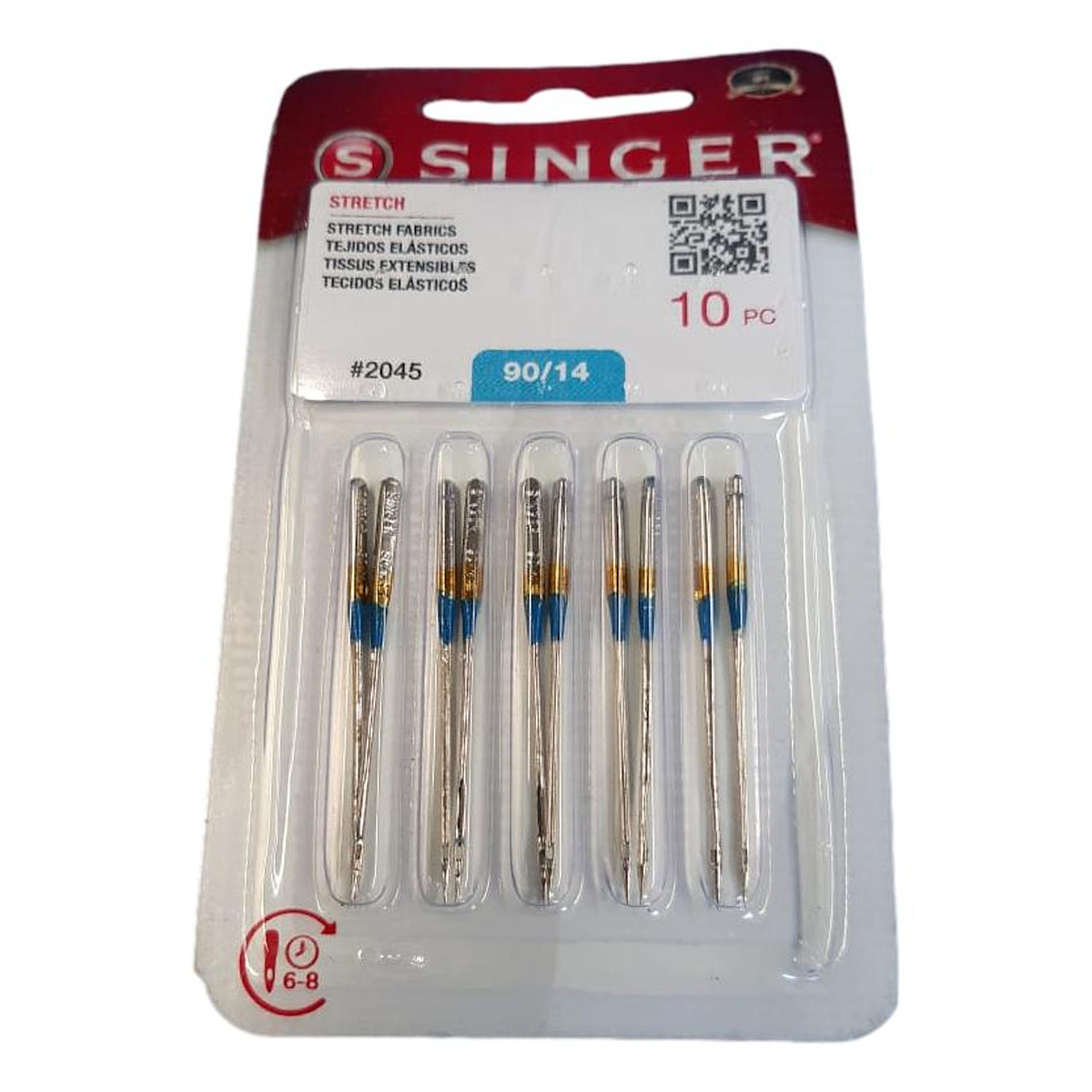 Aguja Singer 2045 1490 Blister 10 Unid