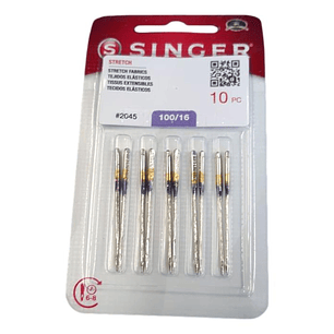Aguja Singer 2045 #16-100 - Blister 10 Unid