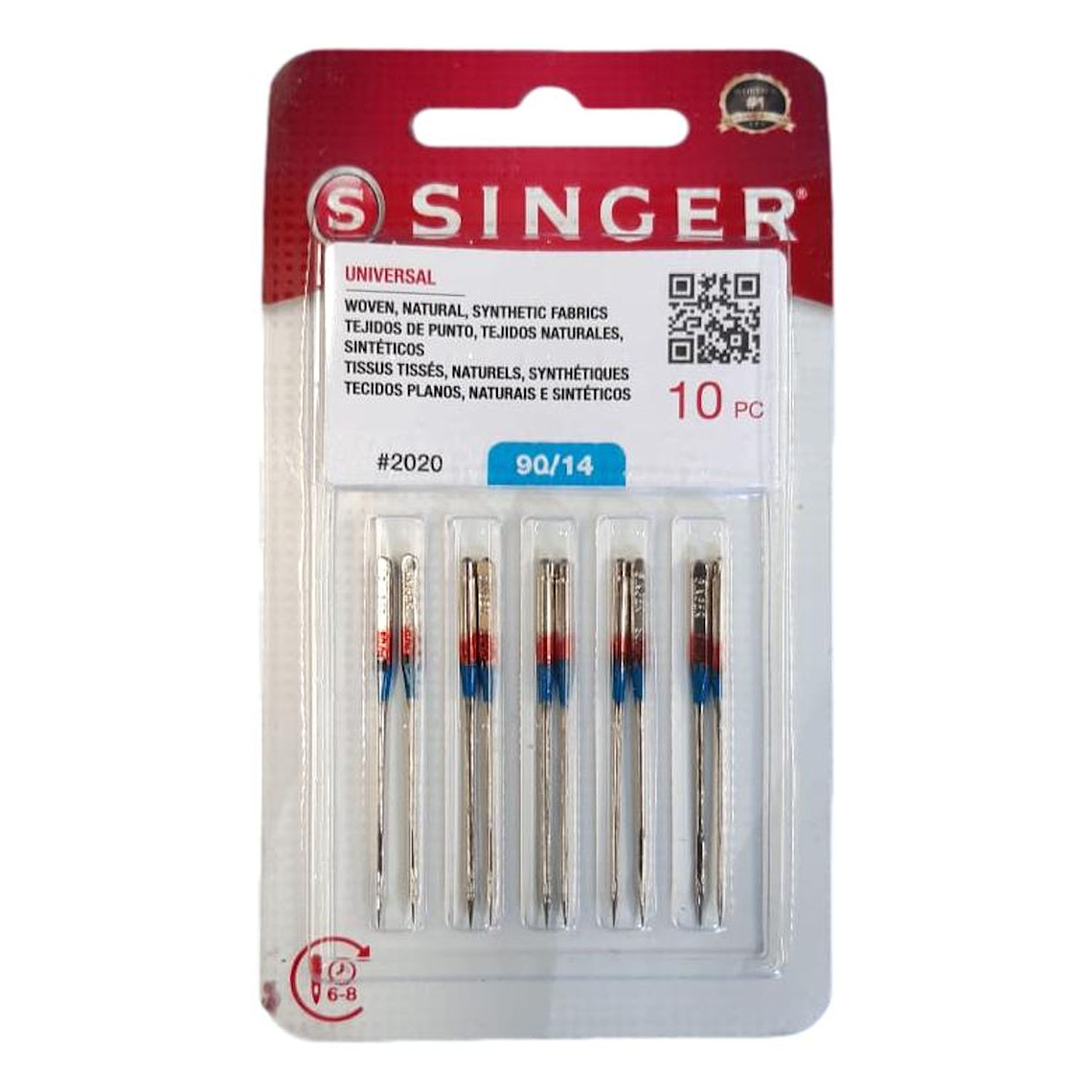 Aguja Singer 2020 #14-90 - Blister 10 Unid 1