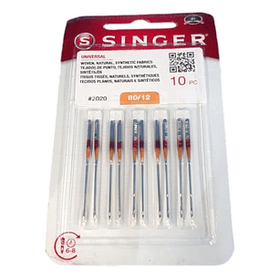 Aguja Singer 2020 #11-80 - Blister 10 Unid