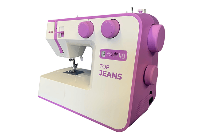 MAQUINA DE COSER ALFA MOD STYLE 40 - 6 filas de dientas - 31 puntadas