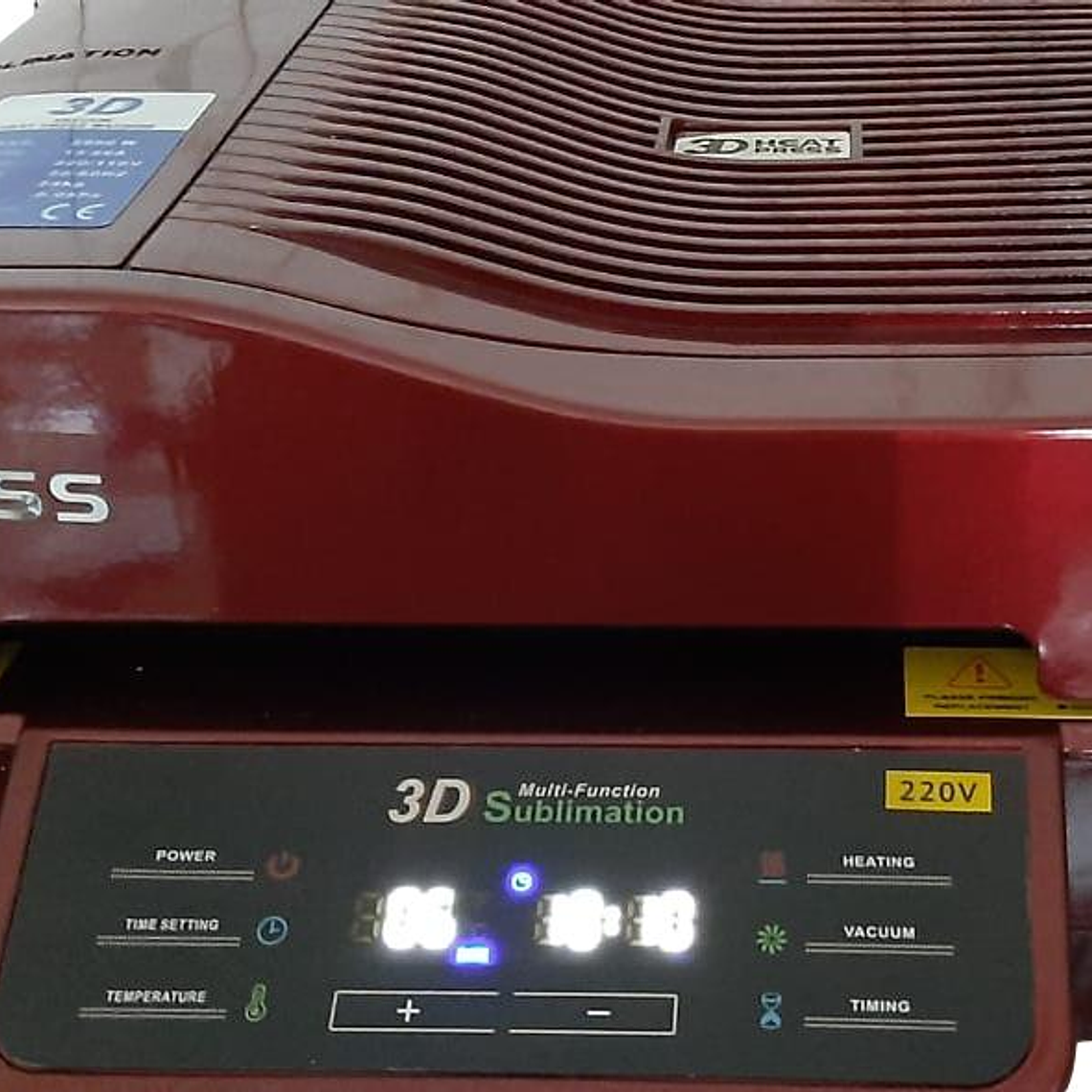 Horno de Sublimación 3D MOD ST3042 - Sublima Vasos, Cristales, Plásticos, Madera y Más 2