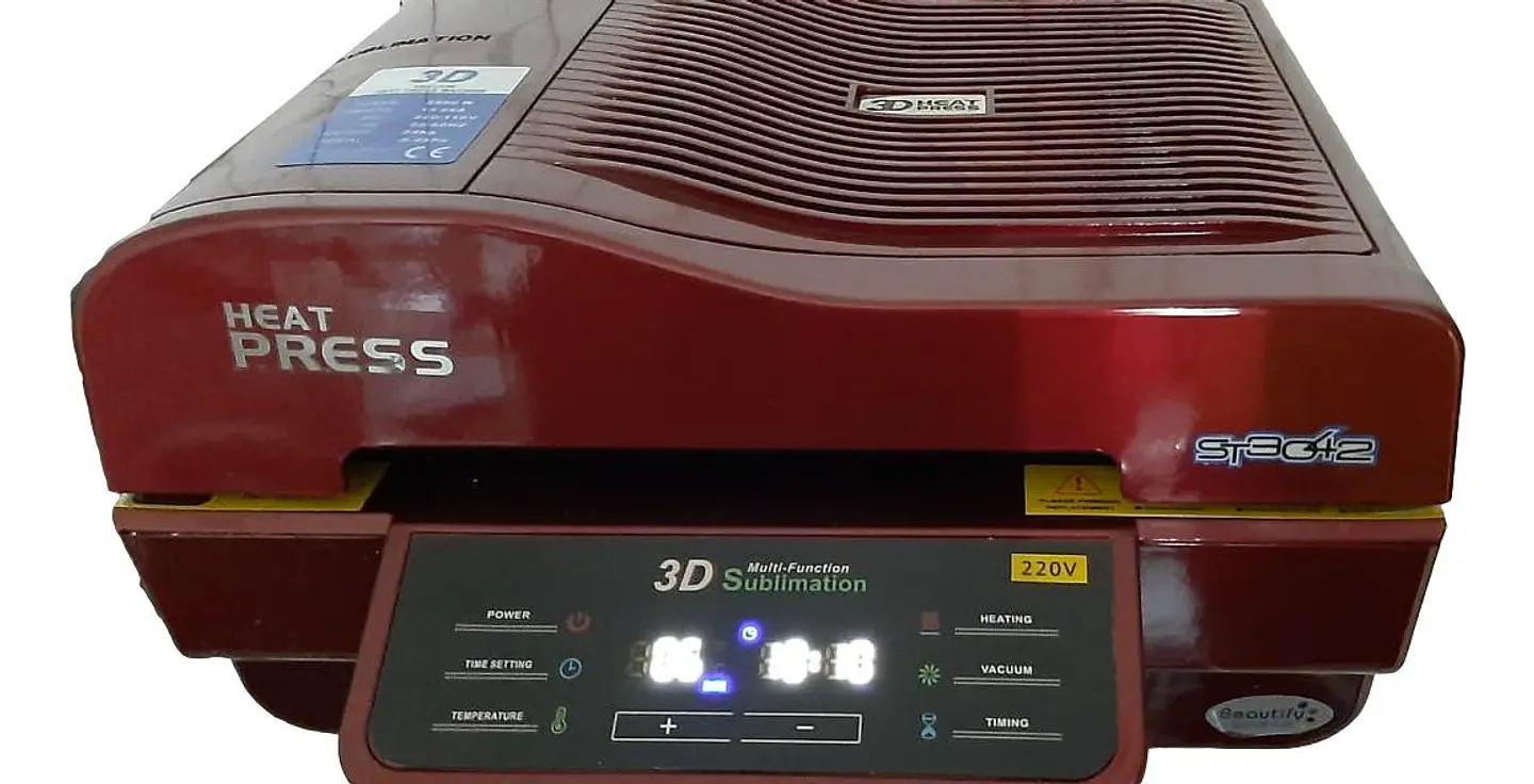 Horno de Sublimación 3D al Vacío ST3042 – Profesional Todo en Uno | Sublima 12 Tazas, Vasos, Cristales, Madera, Plástico y Más | 2800W 4