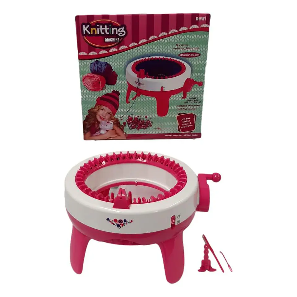 Máquina de Tejer para Niños/Niñas | 40 Agujas | 23 cm 1