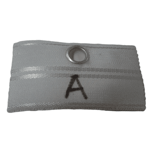 HUINCHA CORTINA BLANCO  7.8 CM X 45 MT