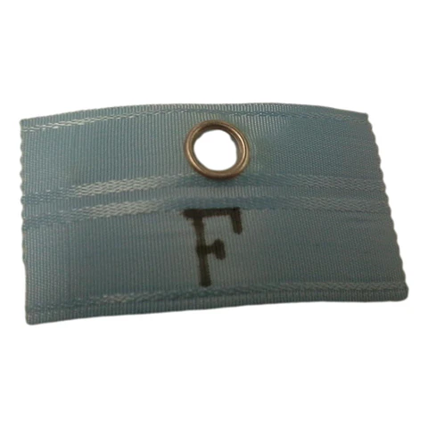 HUINCHA CORTINA CELESTE   7.8 CM X 50 MT