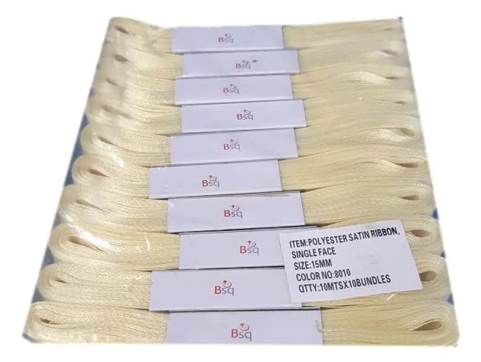 CINTA SATIN AMARILLO CLARO BSQ 15 MM X 100 MT 1
