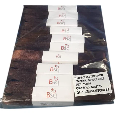 CINTA CAFE OSCURO BSQ 15 MM X 100 MT