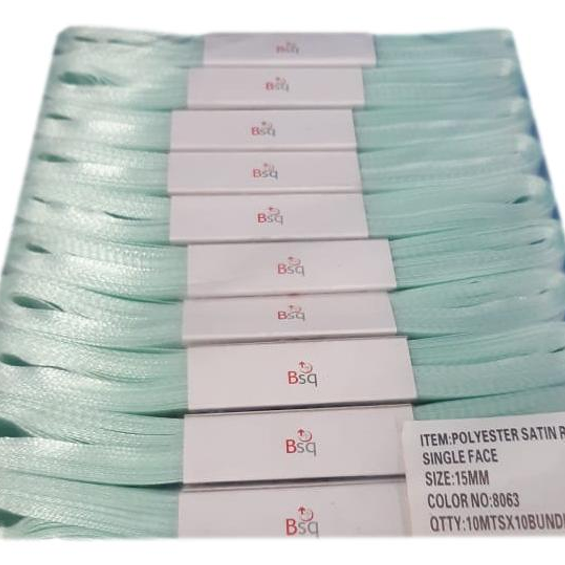 CINTA VERDE AGUA BSQ 15 MM X 100 MT 1