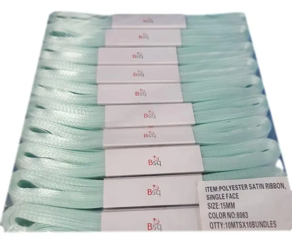 CINTA VERDE AGUA BSQ 15 MM X 100 MT 1