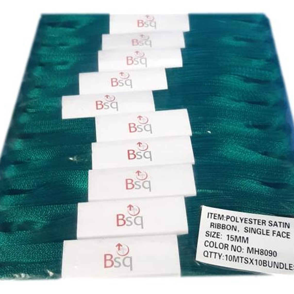 CINTA VERDE PINO BSQ 15 MM X 100 MT 1