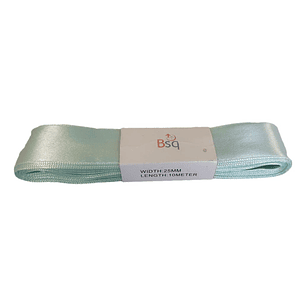 CINTA SATIN BSQ 25 MM X PIEZA DE 10 MT COD 8063