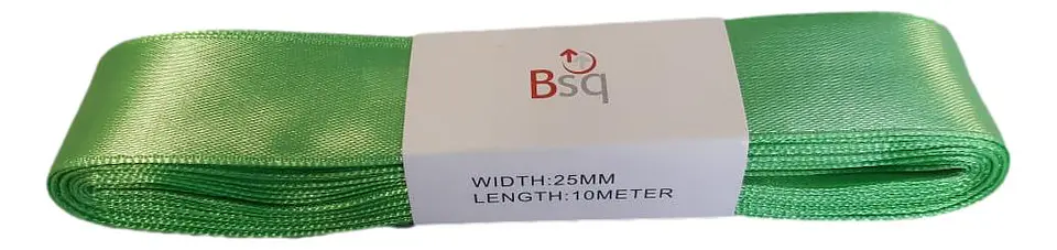 CINTA SATIN BSQ 25 MM X PIEZA DE 10 MT COD 8074 1