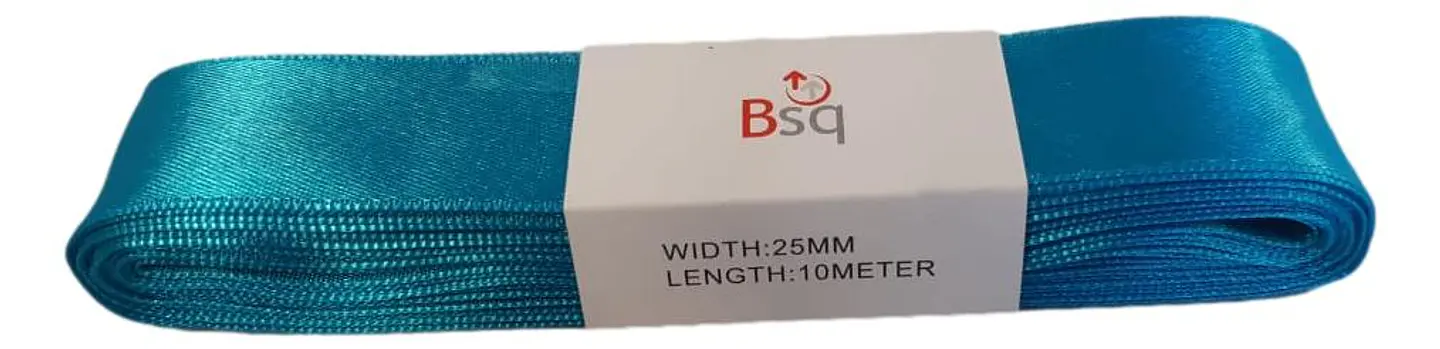 CINTA SATIN BSQ 25 MM X PIEZA DE 10 MT COD 8094 1